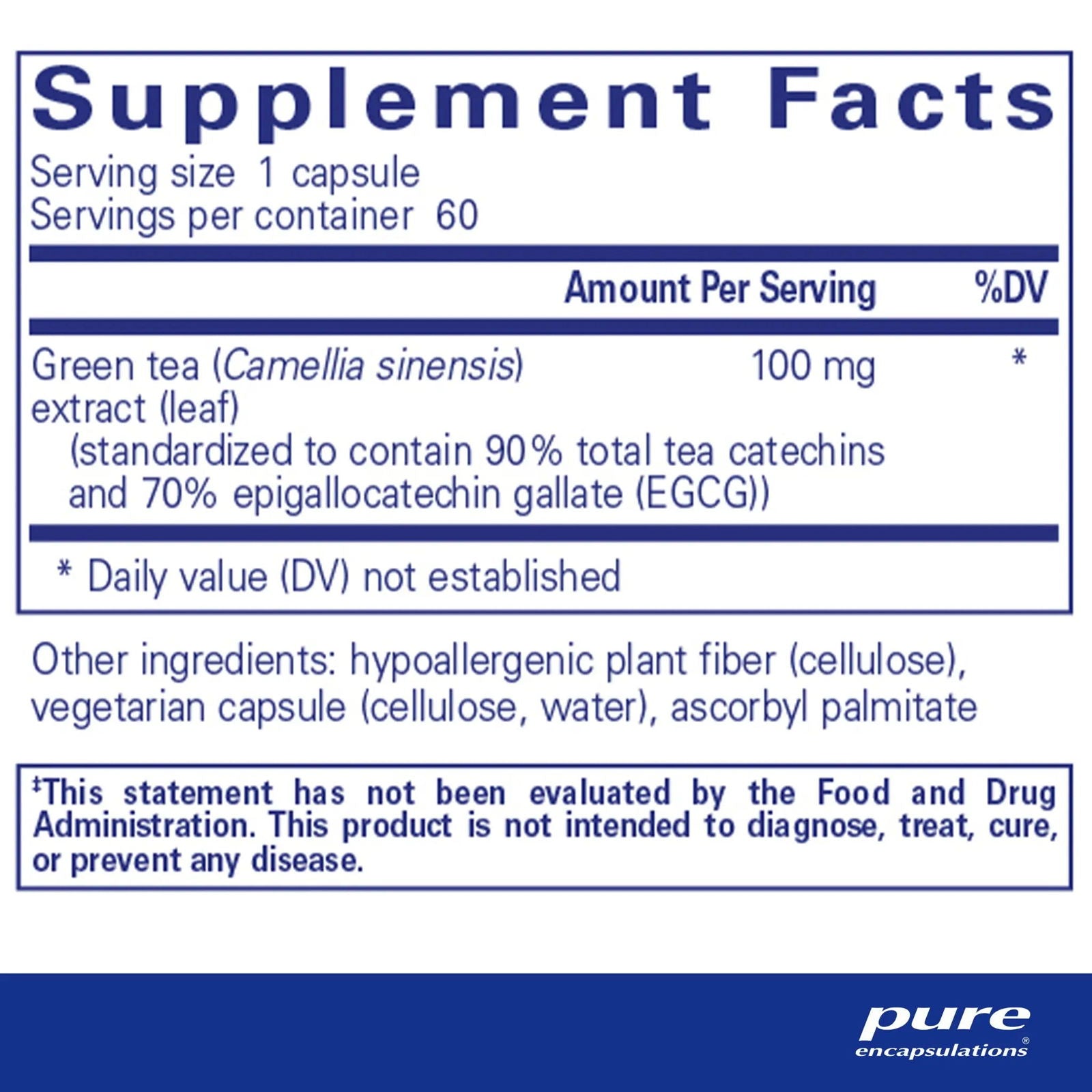 Green Tea Extract (decaffeinated) - ROCK RIDGE PHARMACY