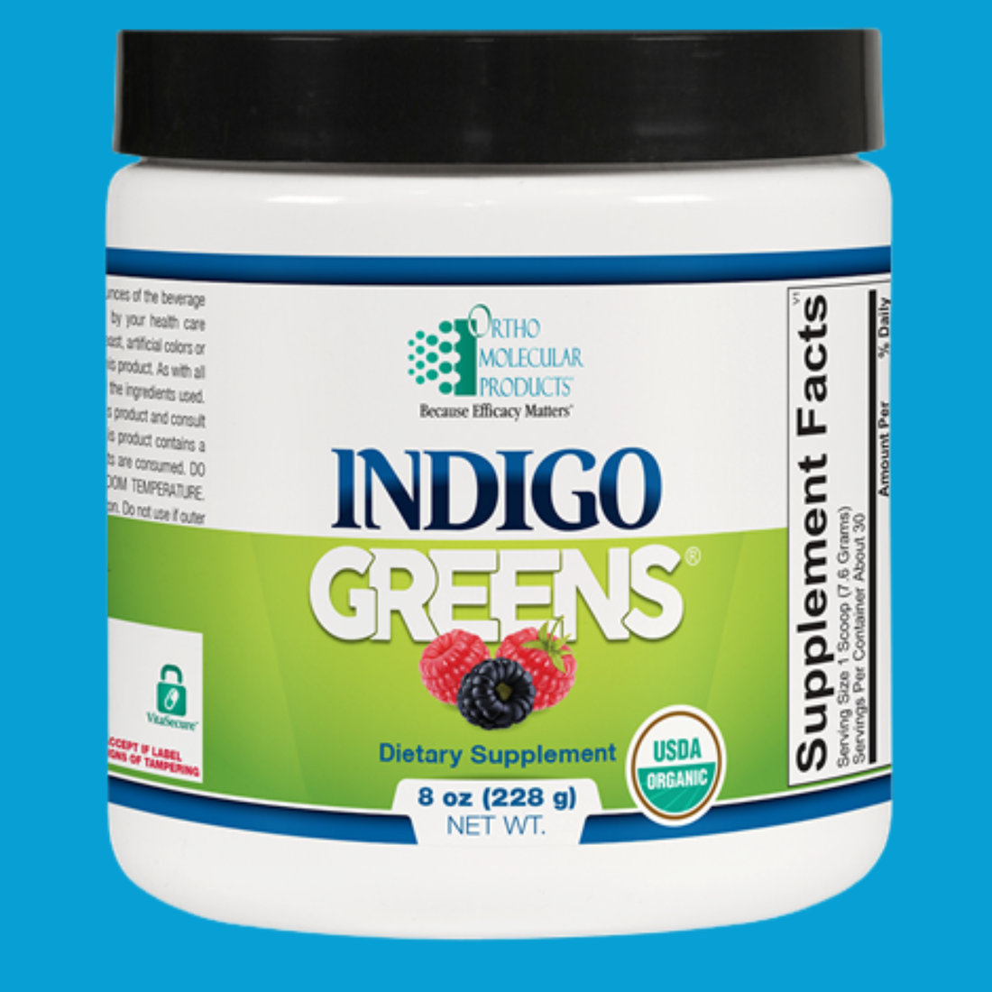 Indigo Greens Powder Ortho Molecular