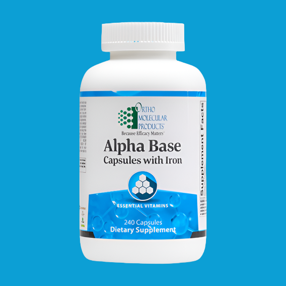 Alpha Base Capsules w/ Iron - ROCK RIDGE PHARMACY