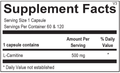 L-Carnitine - ROCK RIDGE PHARMACY