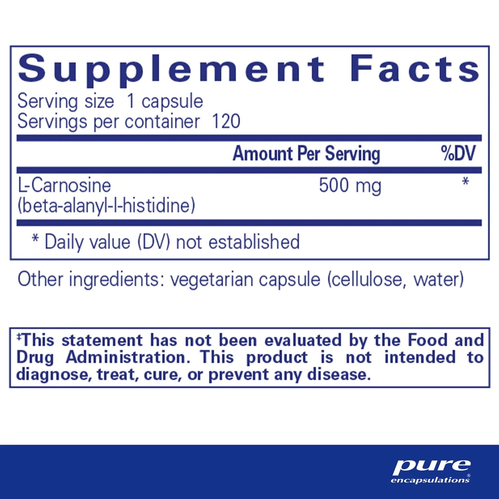 L-Carnosine - ROCK RIDGE PHARMACY