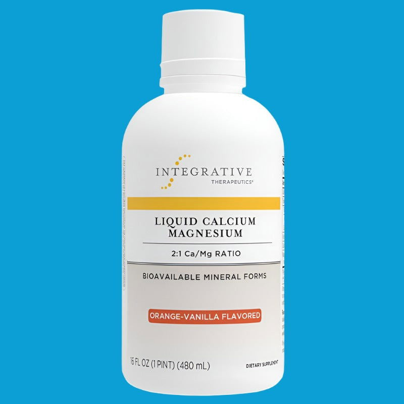 Liquid Calcium Magnesium 2:1 Orange Vanilla - ROCK RIDGE PHARMACY