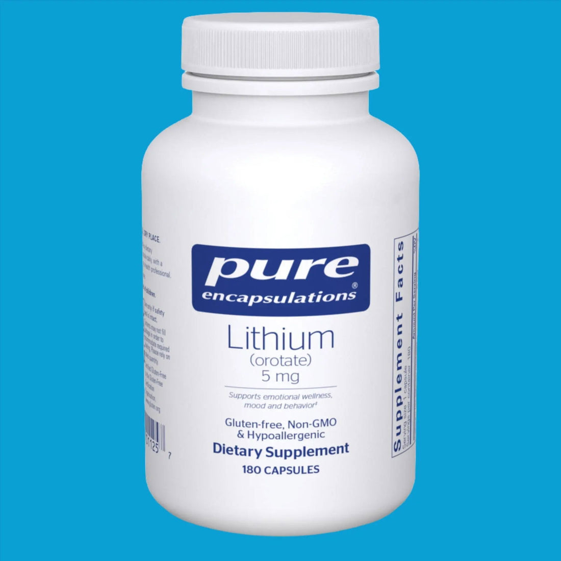 Lithium (Orotate) 5 mg - ROCK RIDGE PHARMACY