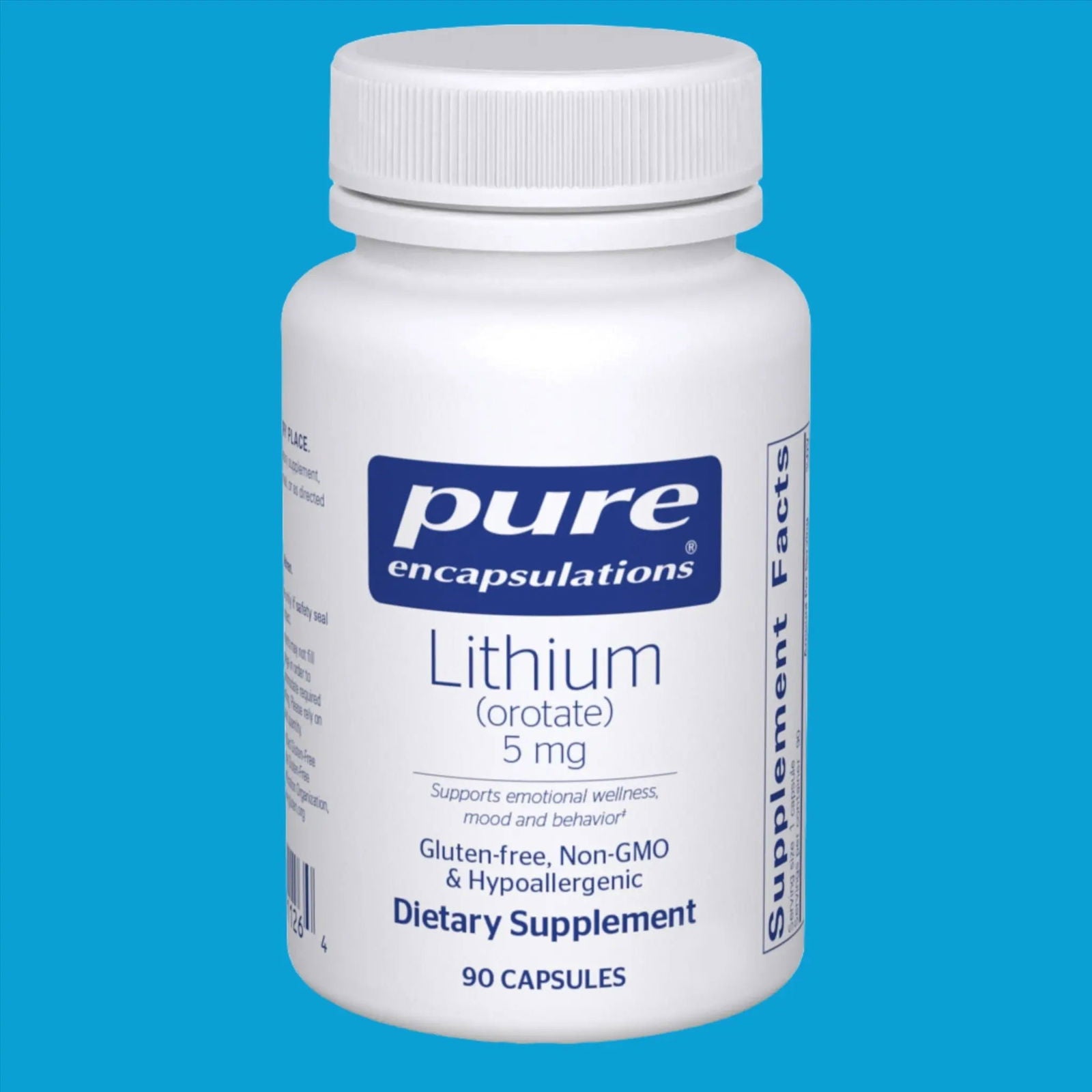 Lithium (Orotate) 5 mg - ROCK RIDGE PHARMACY
