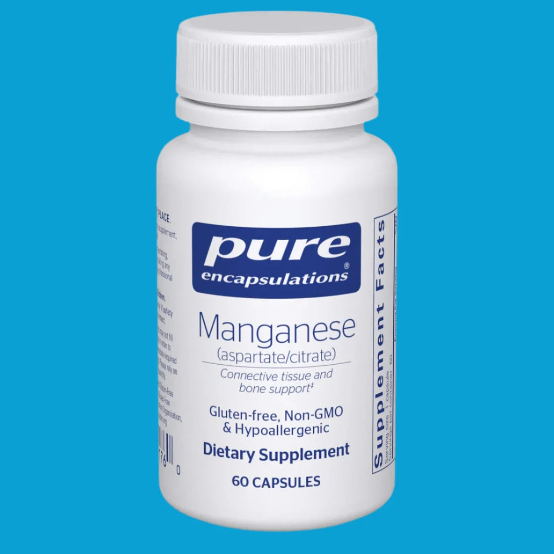 Manganese Aspartate Citrate - Bone & Connective Tissue Support | 8 mg