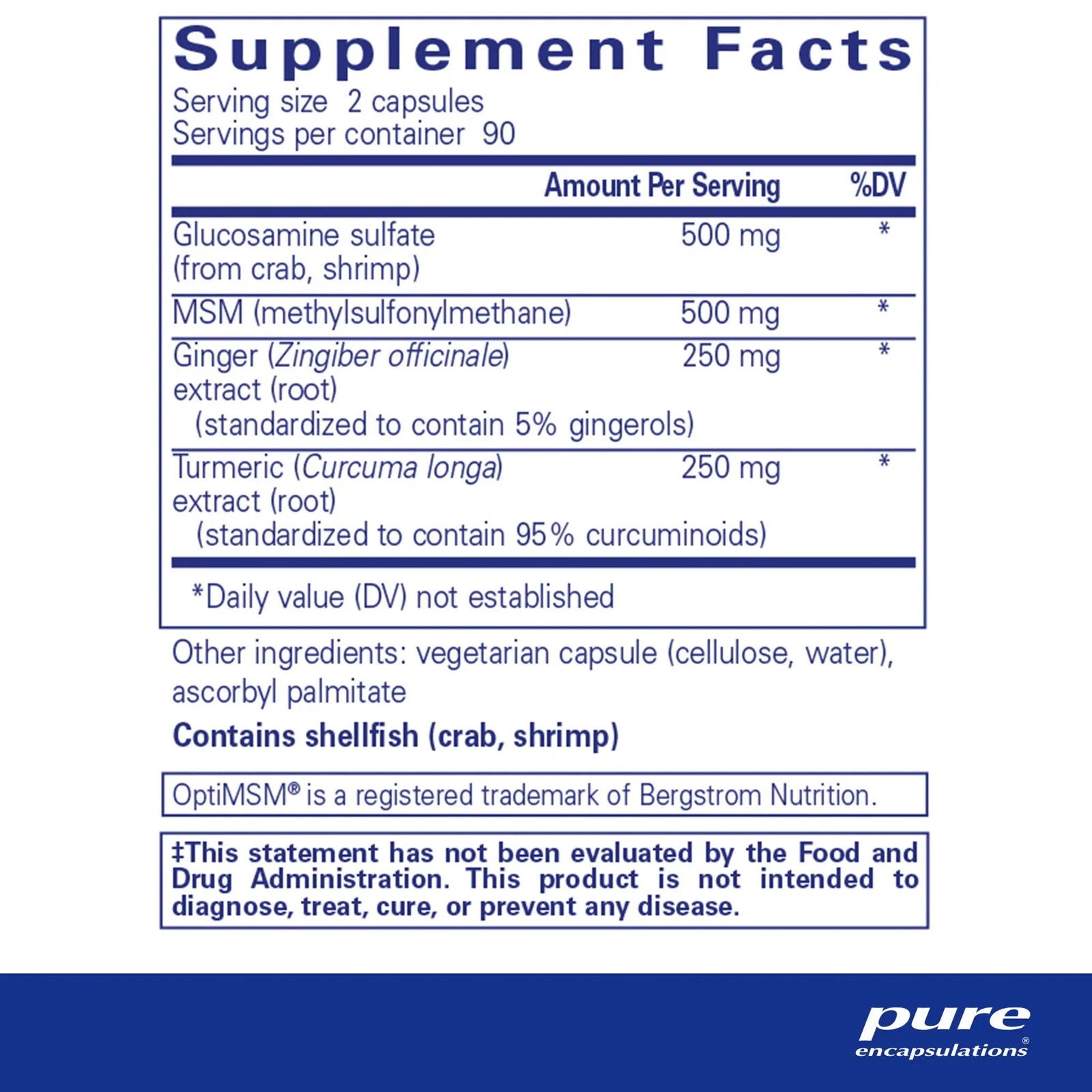 Glucosamine MSM Supplement