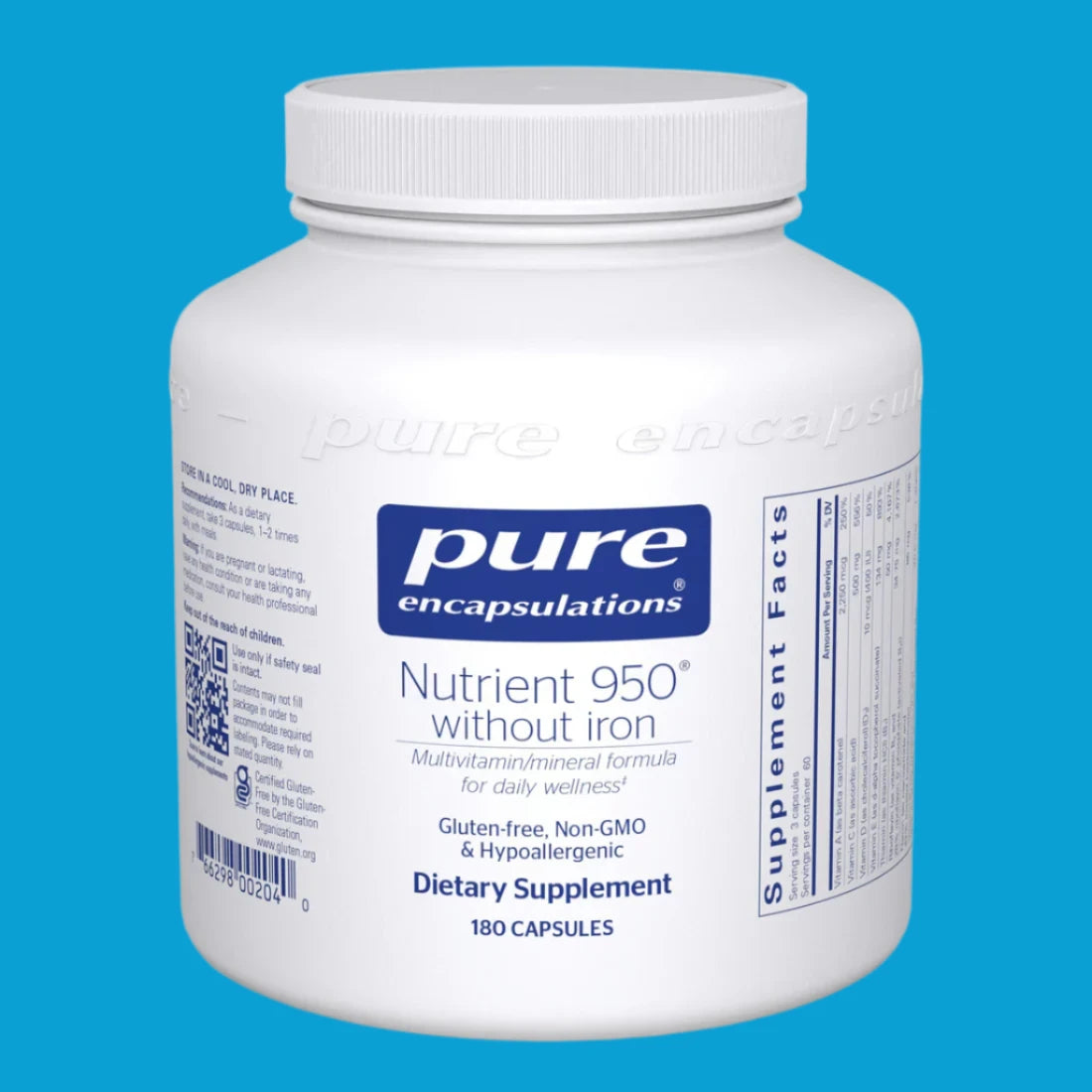 Nutrient 950® Multivitamin (No Iron) - High-Bioavailability Formula