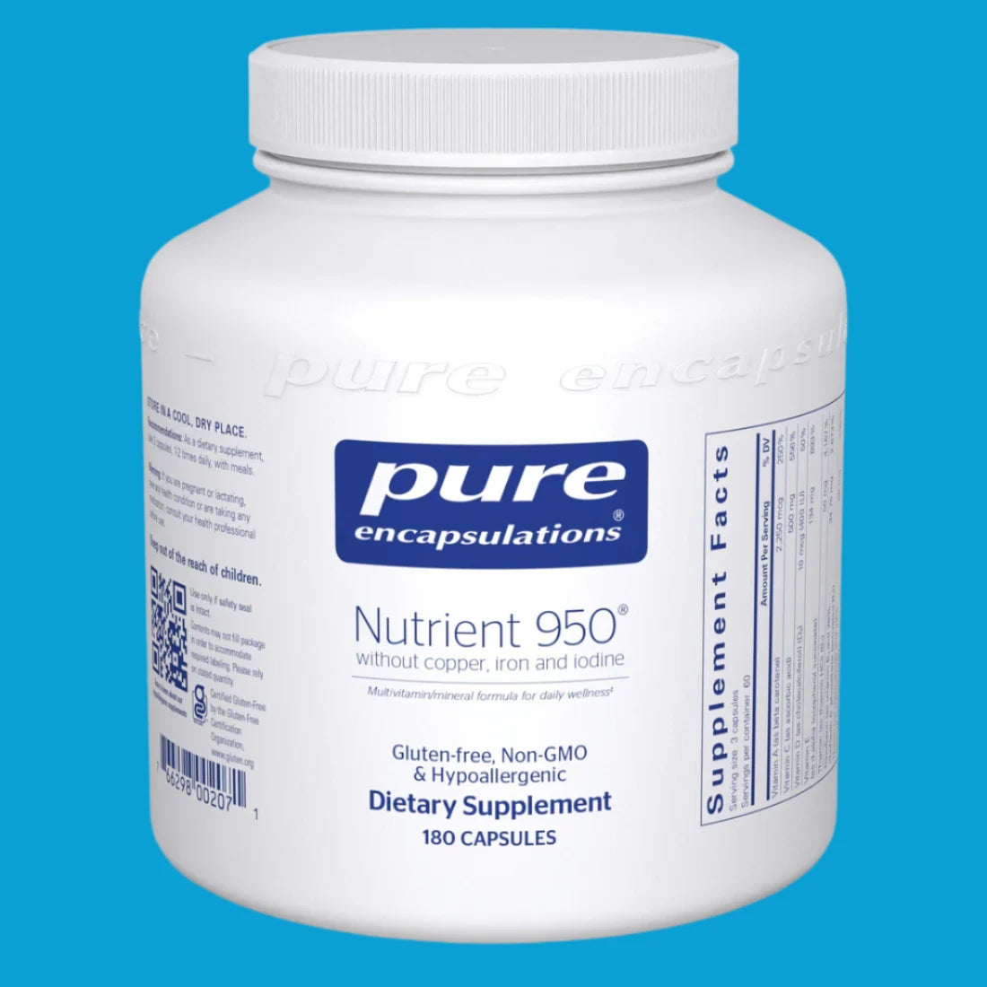 Nutrient 950® No Copper, Iron, Iodine - Premium Multivitamin