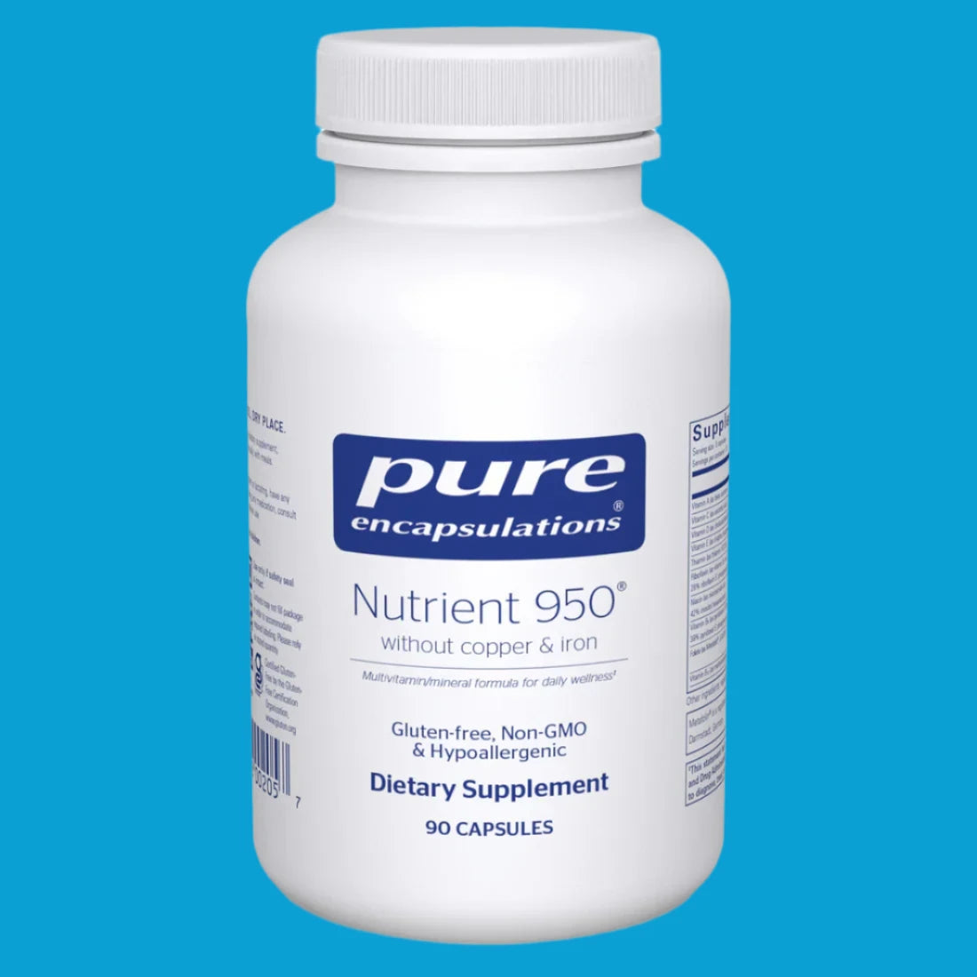 Nutrient 950® Without Copper & Iron - Premium Multivitamin Supplement