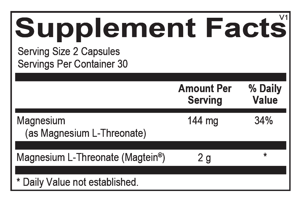 Mag Threonate  - ROCK RIDGE PHARMACY