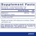 Magnesium (powder) - ROCK RIDGE PHARMACY