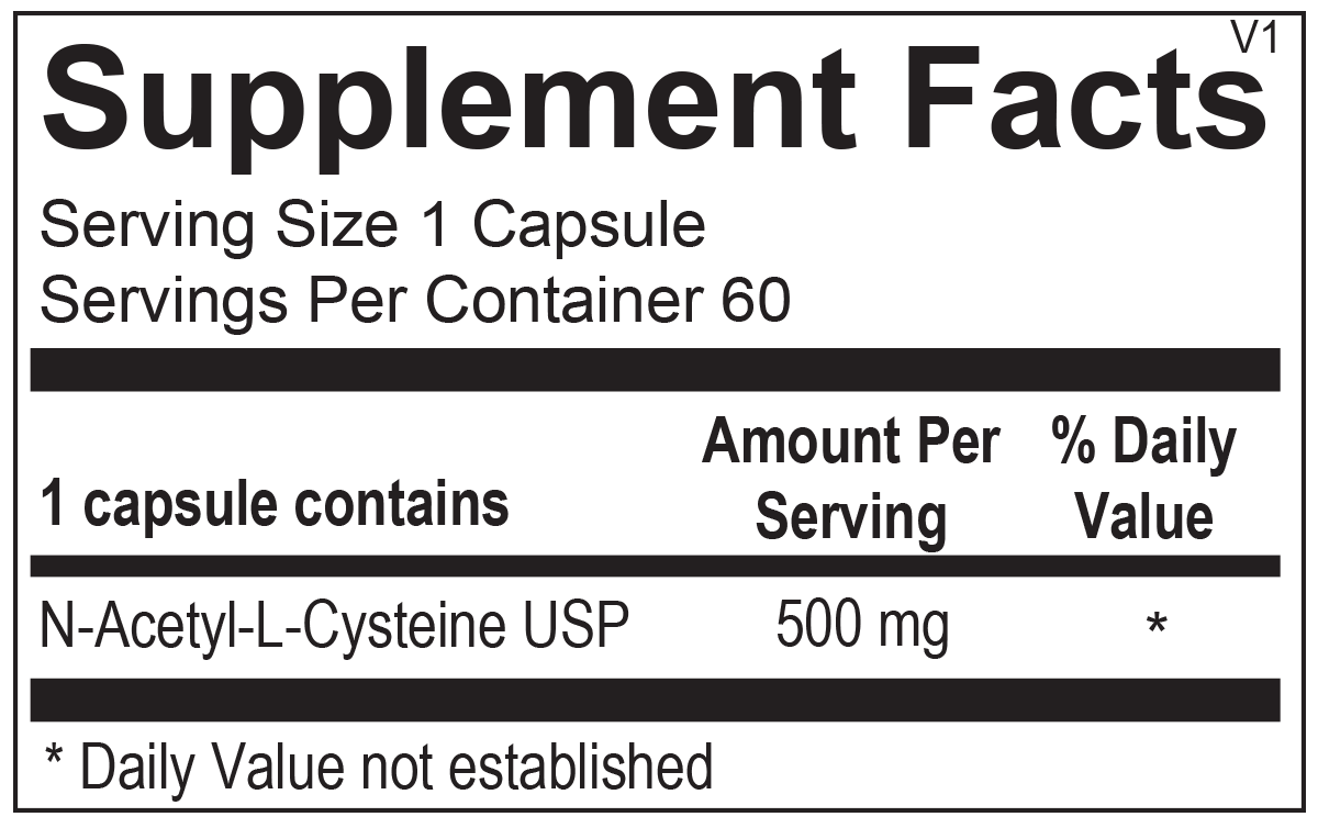 N-Acetyl Cysteine - ROCK RIDGE PHARMACY