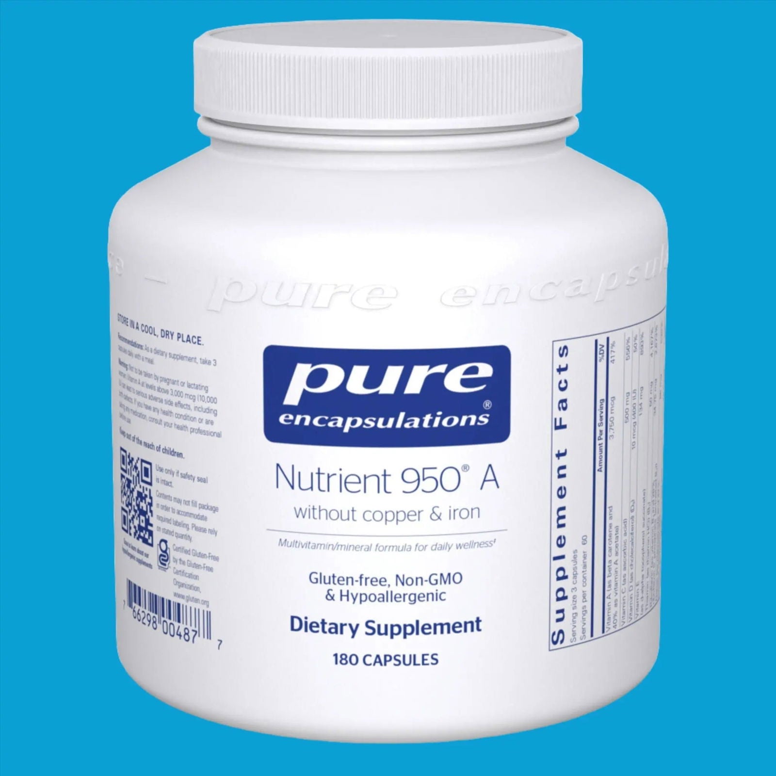 Nutrient 950 A without copper & iron - ROCK RIDGE PHARMACY
