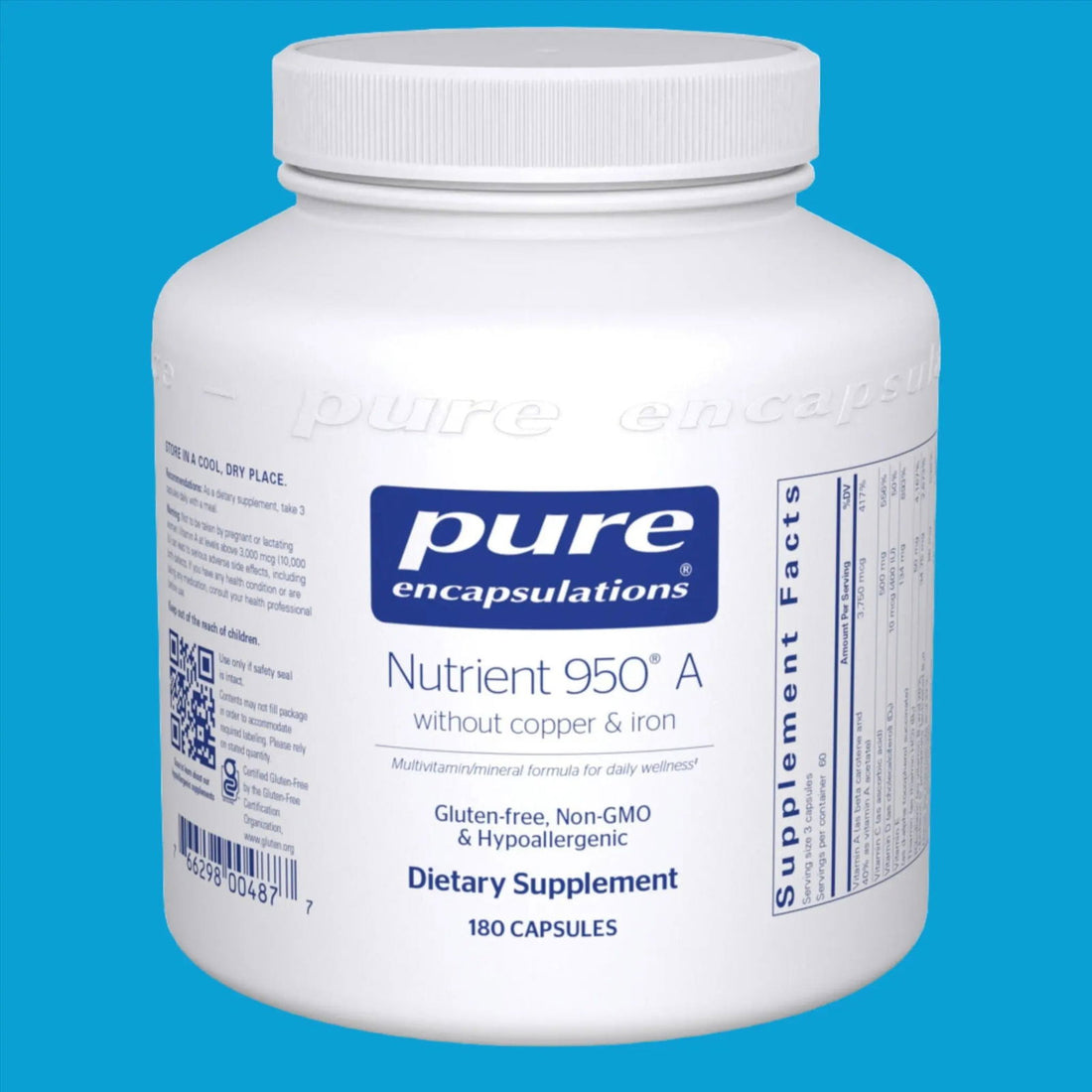 Nutrient 950 A without copper & iron - ROCK RIDGE PHARMACY