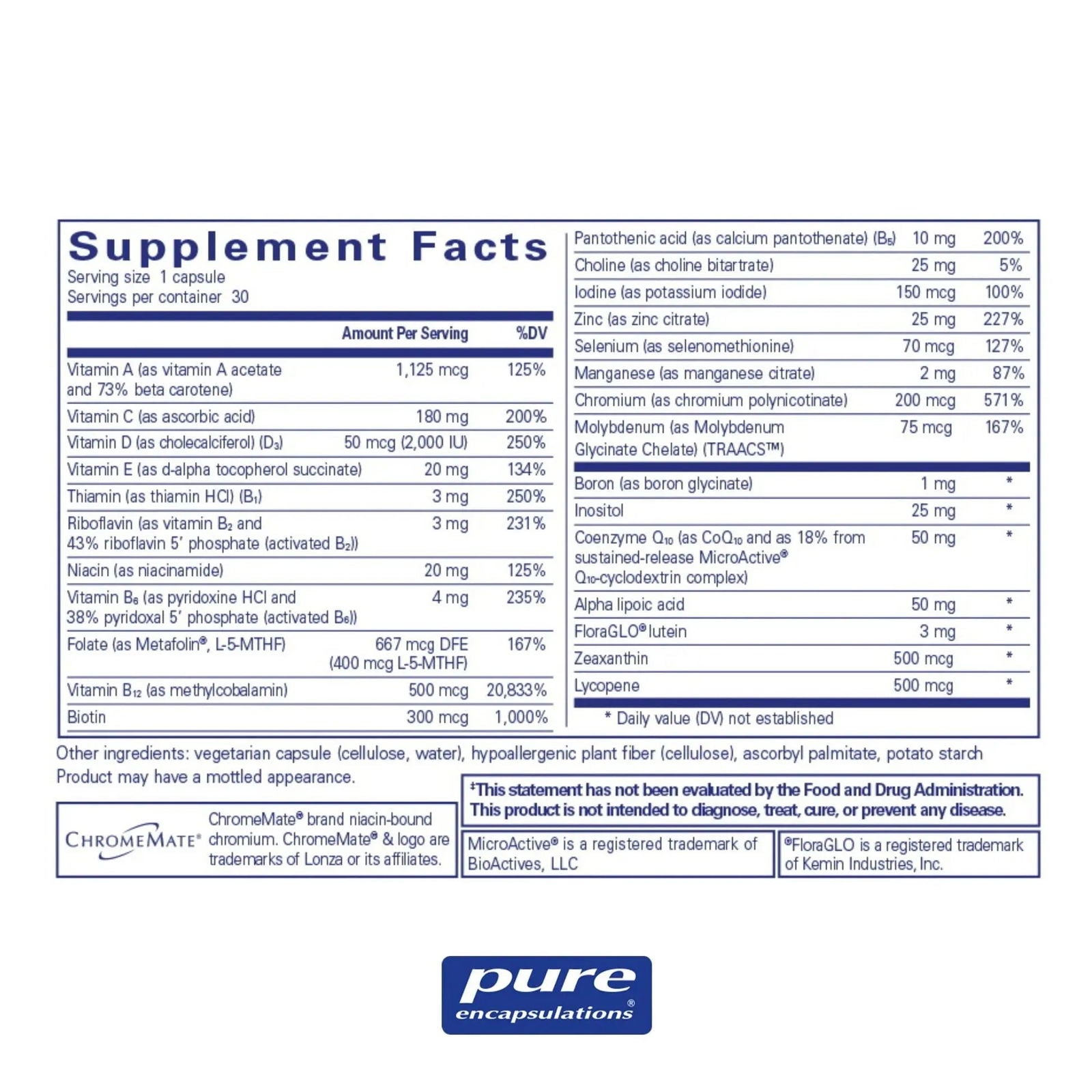 O.N.E.™ Multivitamin - ROCK RIDGE PHARMACY