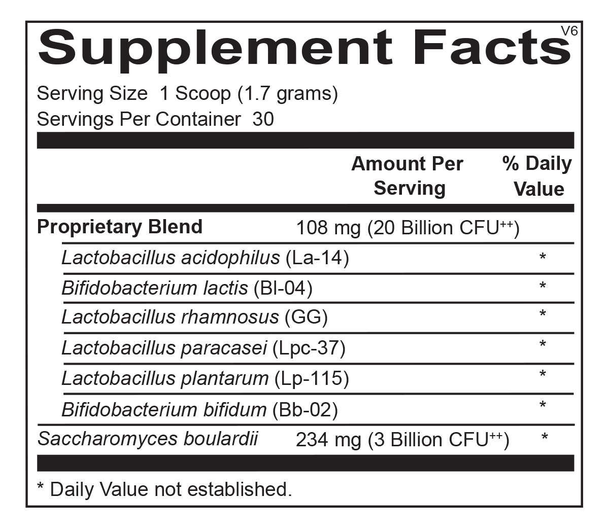 Ortho Biotic Powder - ROCK RIDGE PHARMACY