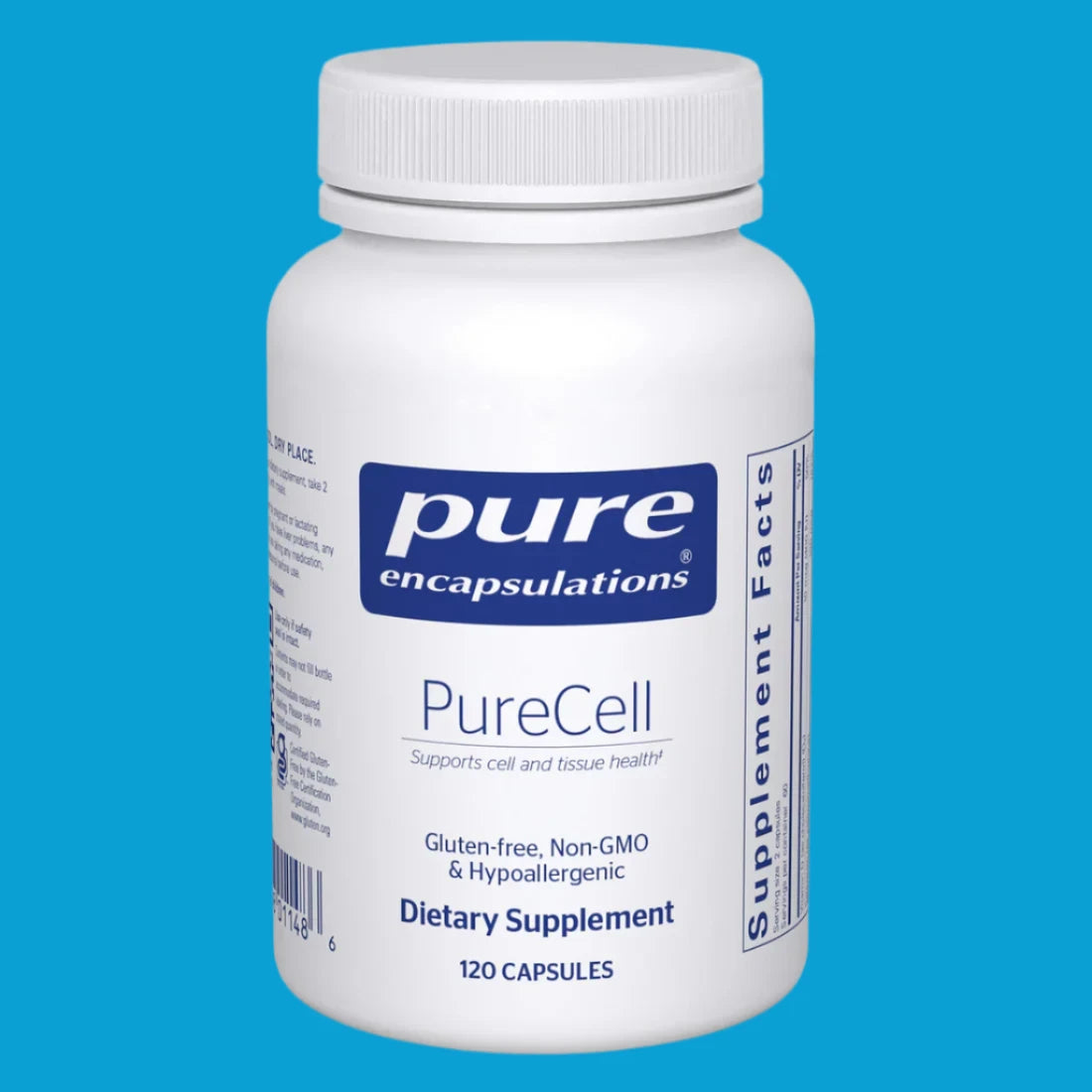 PureCell Antioxidant & Adaptogen Formula for Cell Health | 120 Capsules