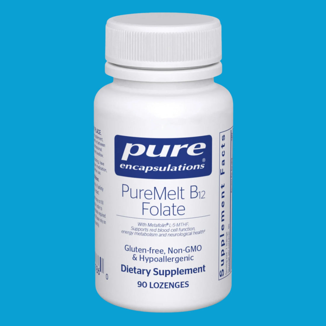 PureMelt B12 Folate - Energy & Neurological Support Lozenge