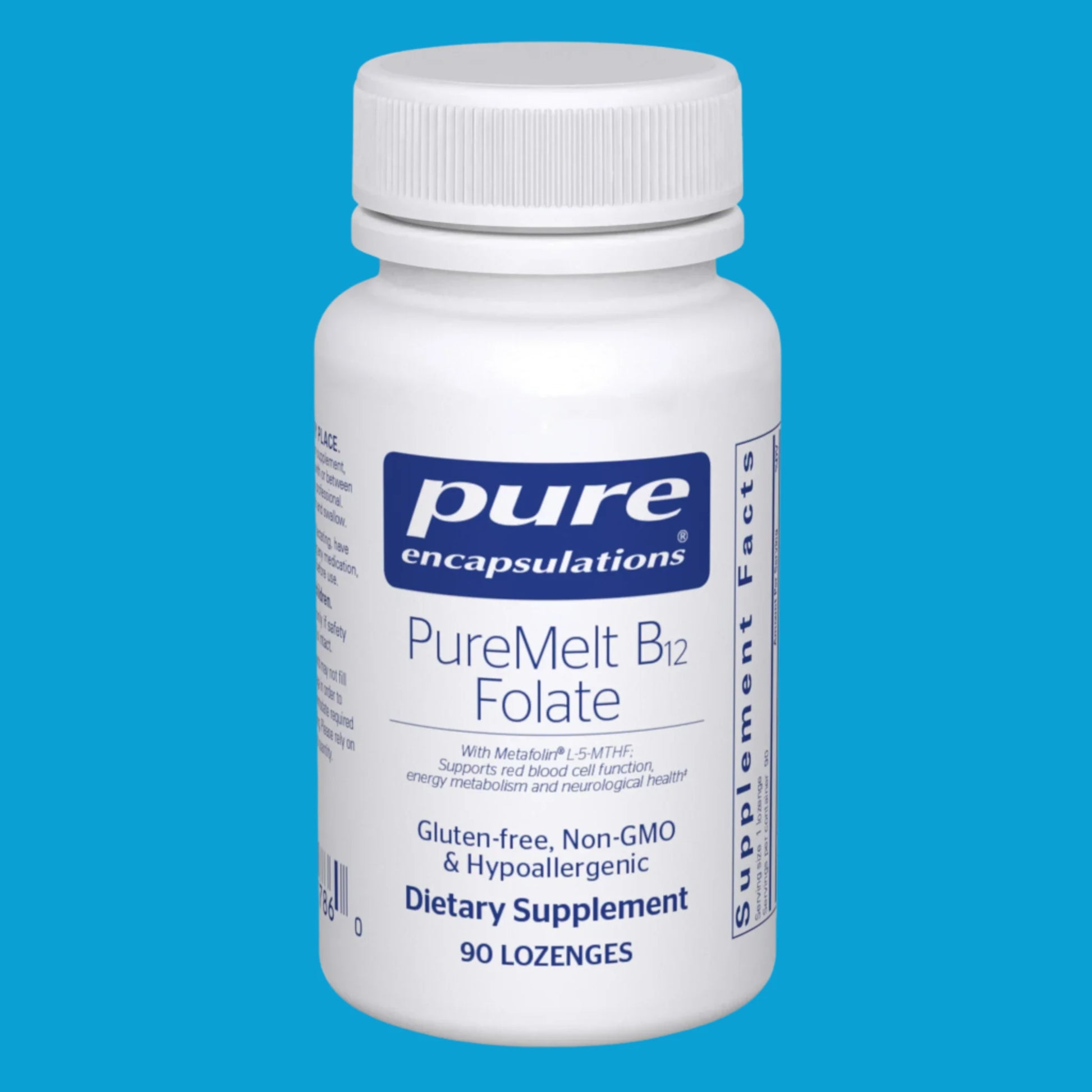 PureMelt B12 Folate - Energy & Neurological Support Lozenge