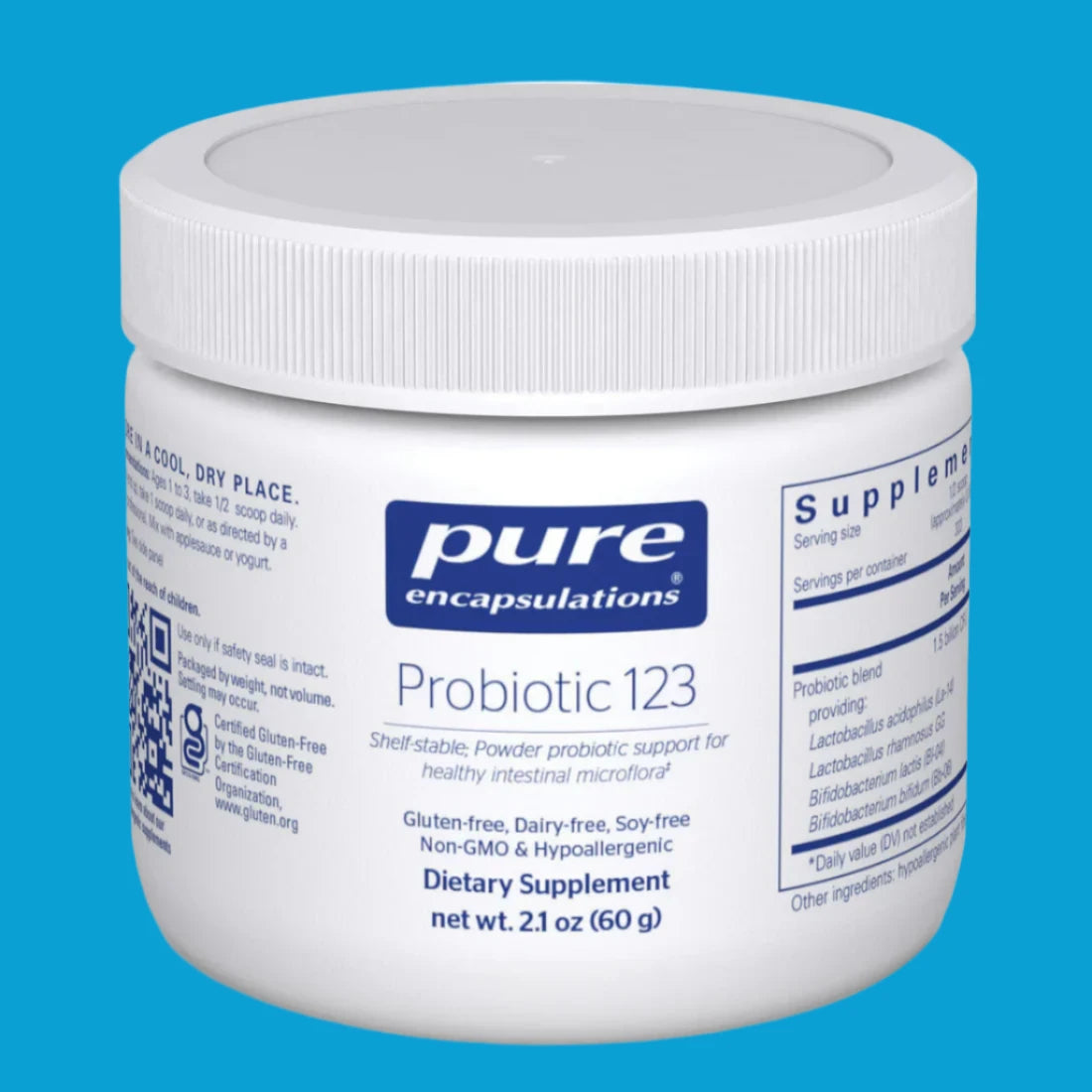 Probiotic 123 Powder - Supports G.I. Health & Comfort