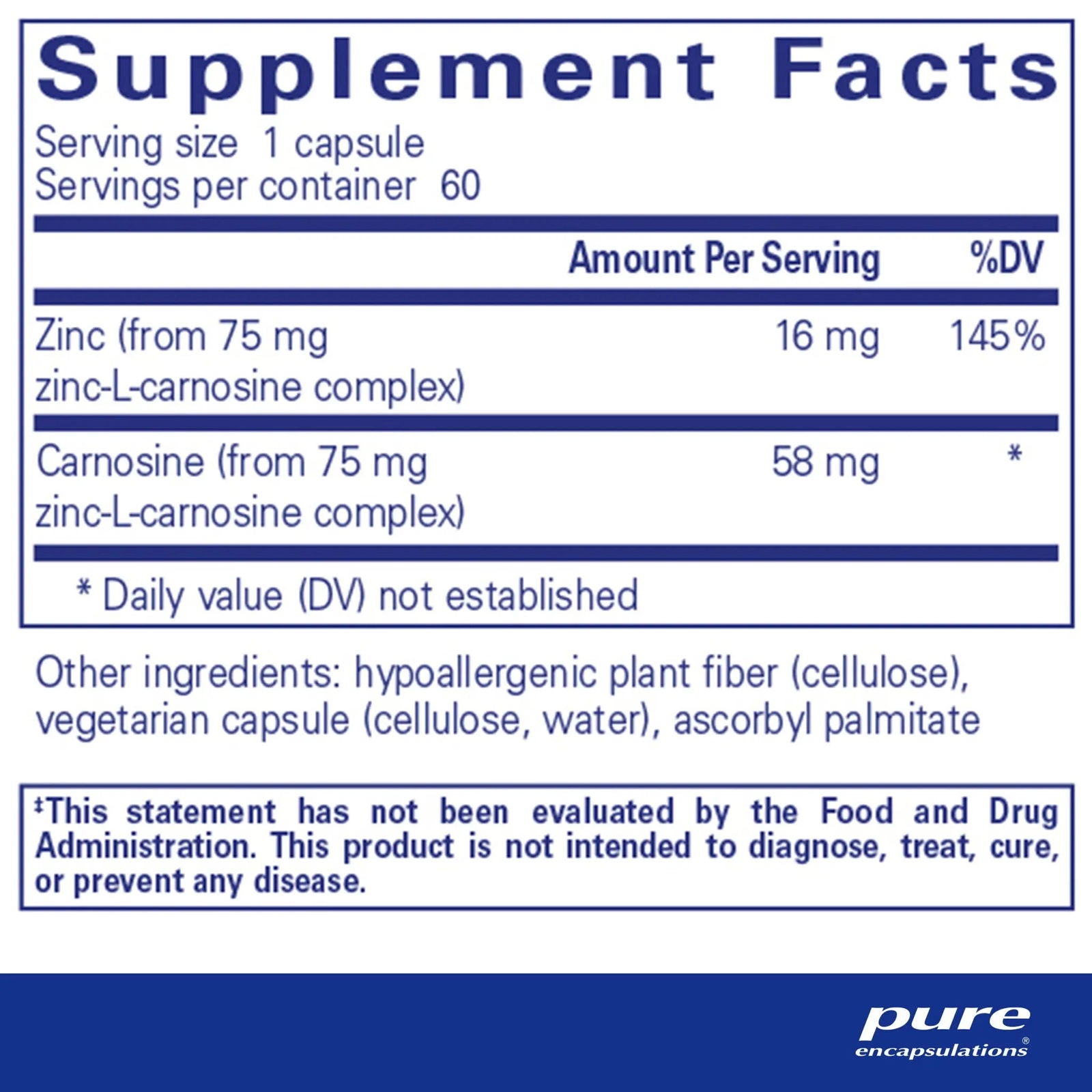 Peptic Care (Zinc L Carnosine) - ROCK RIDGE PHARMACY