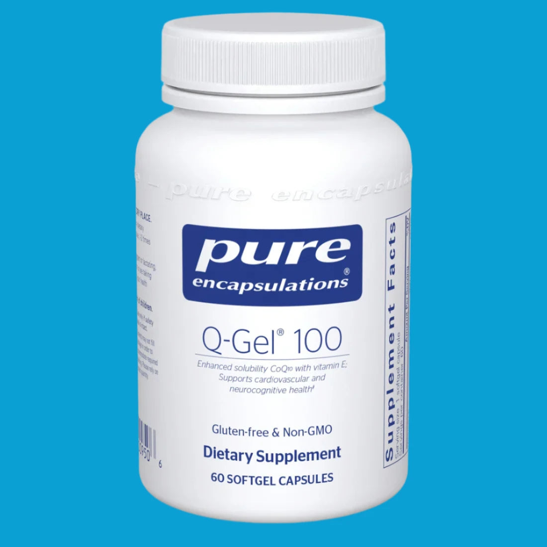 Q-Gel® CoQ10 100 mg - Enhanced Absorption & Cardiovascular Support