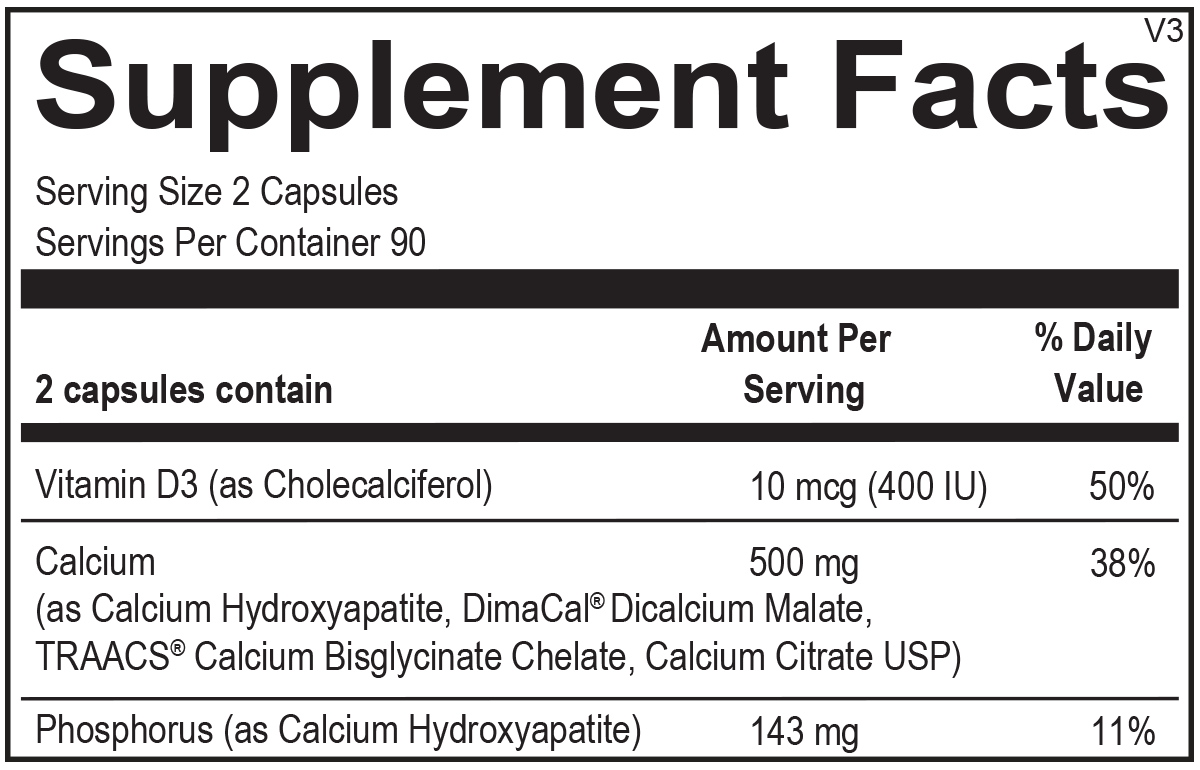 Reacted Calcium - ROCK RIDGE PHARMACY