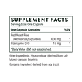 Red Yeast Rice + CoQ10 - ROCK RIDGE PHARMACY