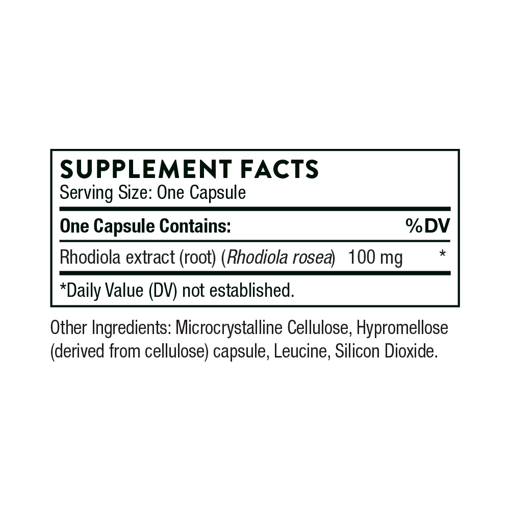 Rhodiola - ROCK RIDGE PHARMACY