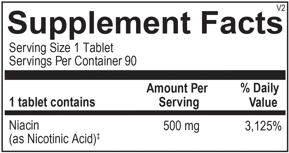 Time Release Niacin - ROCK RIDGE PHARMACY