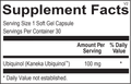 Ubiquinol - ROCK RIDGE PHARMACY