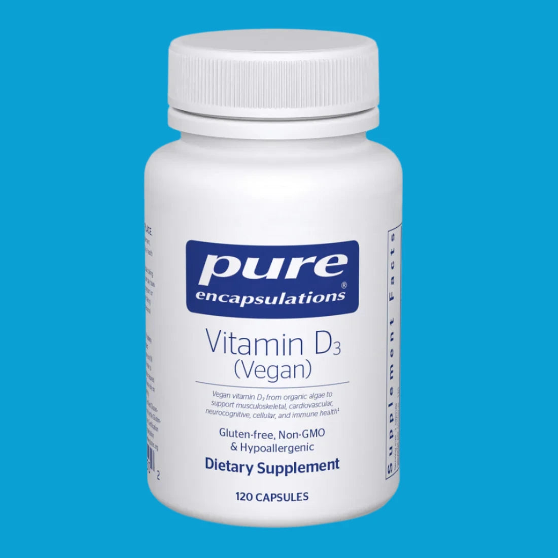 Vegan Vitamin D3 2000 IU Capsules | Supports Bone & Immune Health