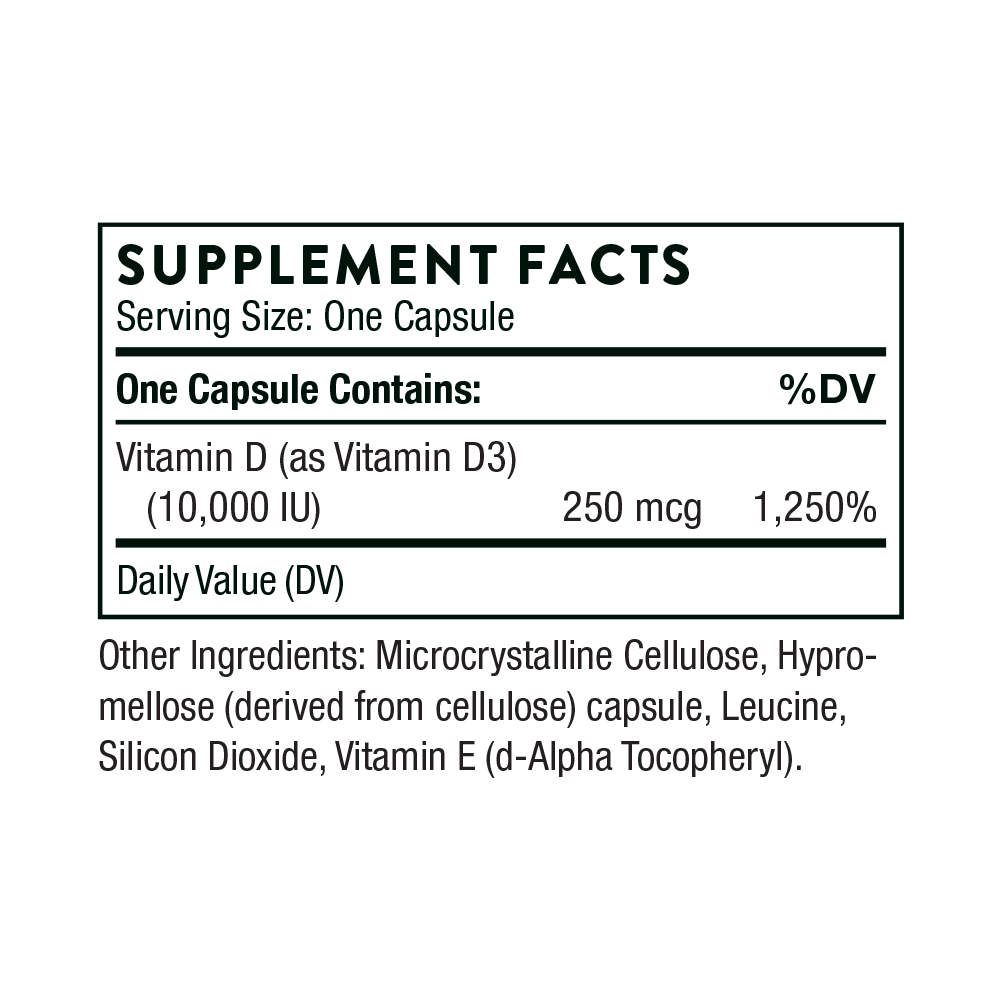 Vitamin D-10,000 - ROCK RIDGE PHARMACY