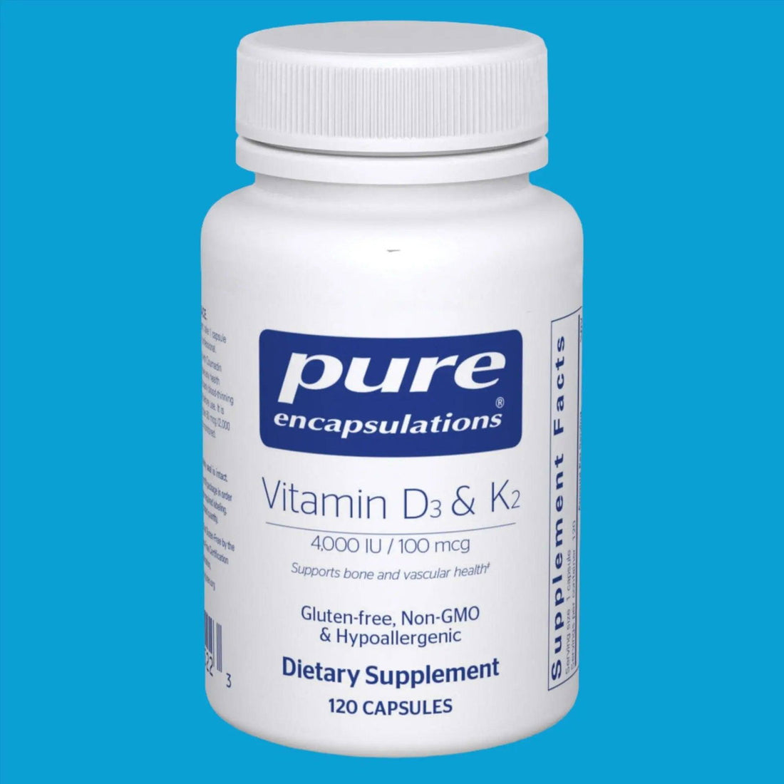 Vitamin D3 & K2 120's - ROCK RIDGE PHARMACY