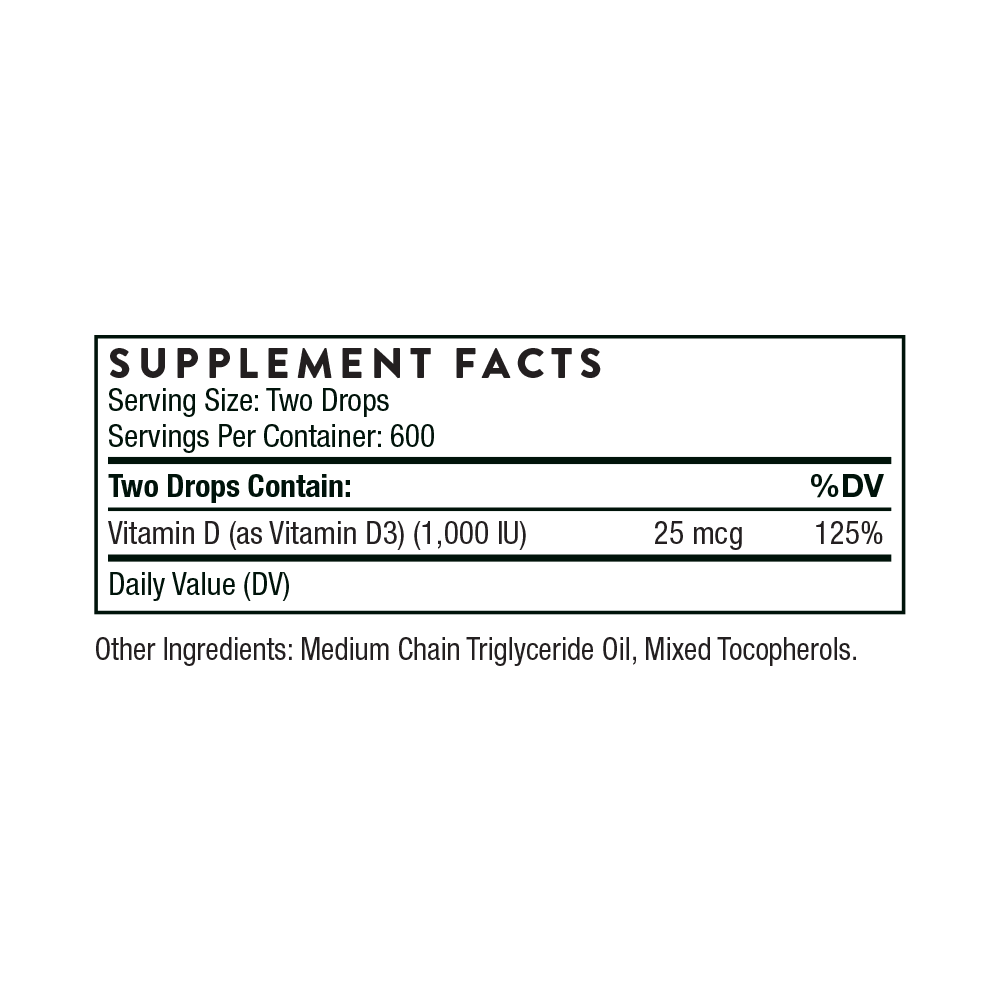 Vitamin D Liquid - ROCK RIDGE PHARMACY