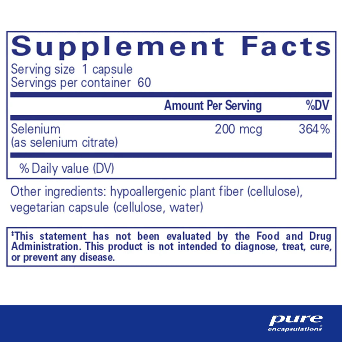 Selenium Citrate Supplement