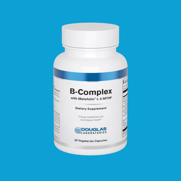 B-Complex with Metafolin L-5-MTHF – Active B Vitamins