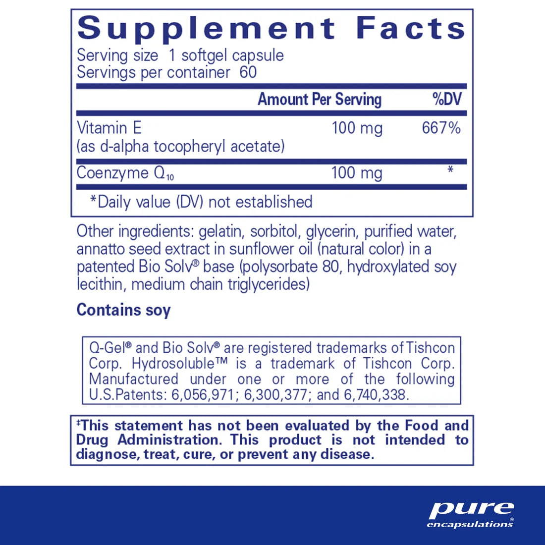 Q-Gel® CoQ10 100 mg - Enhanced Absorption & Cardiovascular Support