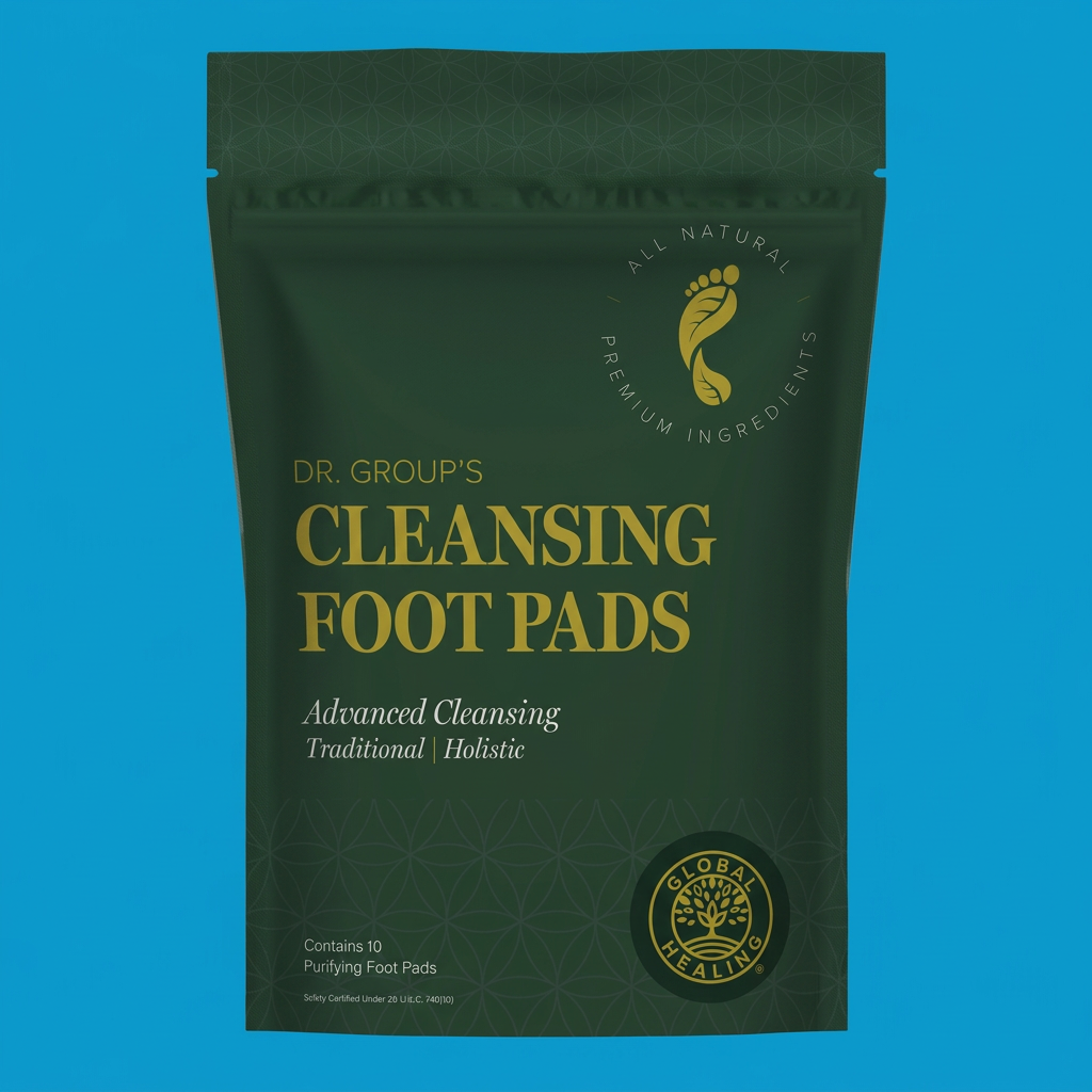 Dr. Group's Detox Foot Pads by Global Healing – Dr. Group's Detox Foot Pads, Bamboo at Rock Ridge Pharmacy
