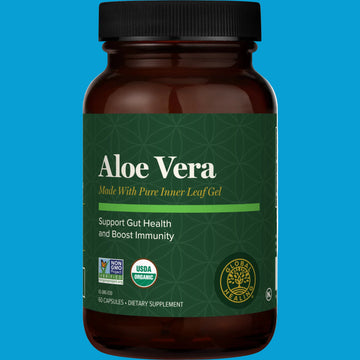 Aloe Vera by Global Healing – Organic Aloe Vera Capsules 180 mg at Rock Ridge Pharmacy
