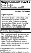 Brain Health by Global Healing – Brain Health Turmeric, Ashwagandha & Ginkgo at Rock Ridge Pharmacy (image 2)