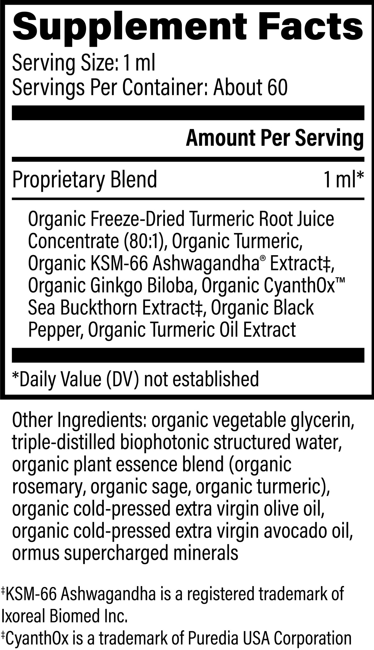 Brain Health by Global Healing – Brain Health Turmeric, Ashwagandha & Ginkgo at Rock Ridge Pharmacy (image 2)