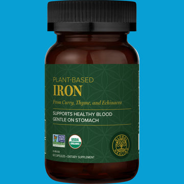 Iron by Global Healing – Plant-Based Iron 18 mg, Curry Leaf at Rock Ridge Pharmacy