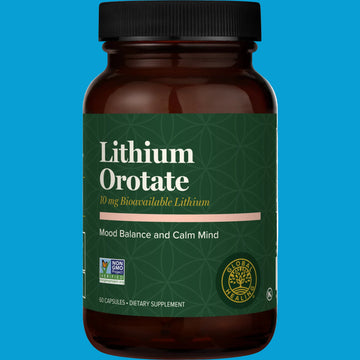 Lithium Orotate – Global Healing, 60 Capsules