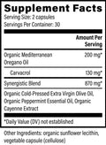 Oregano Oil by Global Healing – Oregano Oil 200 mg with Carvacrol at Rock Ridge Pharmacy (image 2)