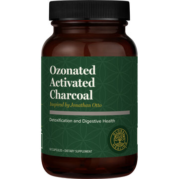 Ozonated Activated Charcoal – Global Healing, 60 Capsules