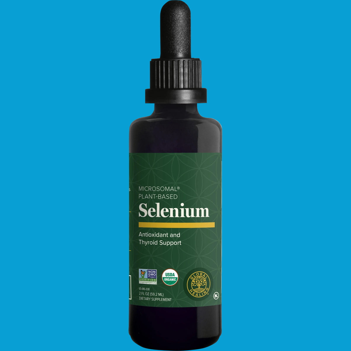 Selenium by Global Healing – Liquid Selenium 200 mcg, Plant-Based at Rock Ridge Pharmacy