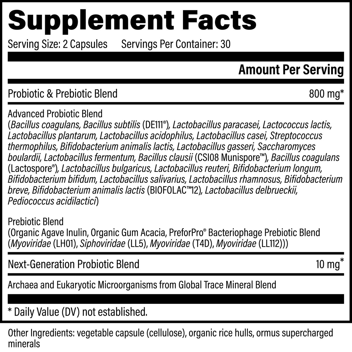 Ultimate Probiotic by Global Healing – Ultimate Probiotic 100 Billion CFU at Rock Ridge Pharmacy (image 2)